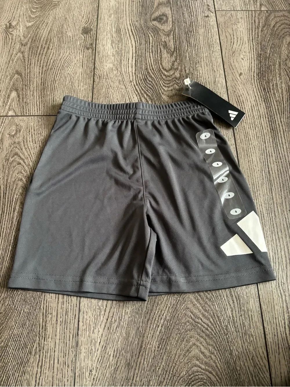 Adidas Athletic Gray boys Performance Shorts